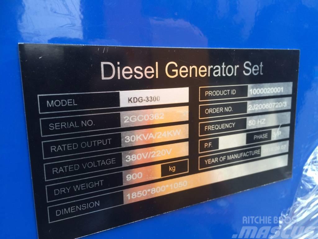Kovo DIESEL GENERATOR KDG3300 Benzine generatoren