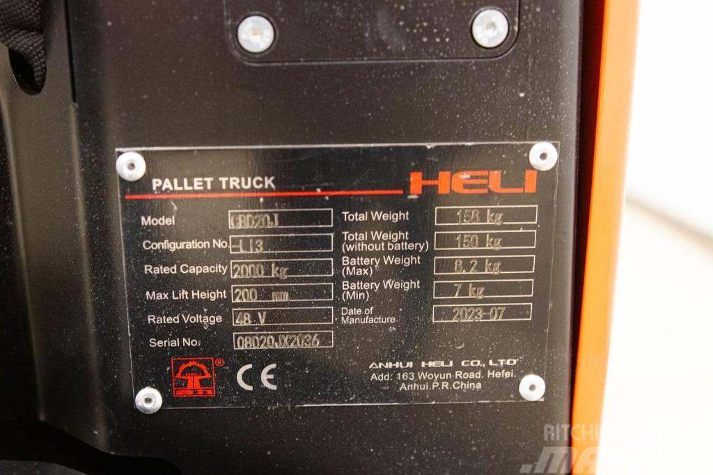 Heli CBD 20 Electro-pallettrucks