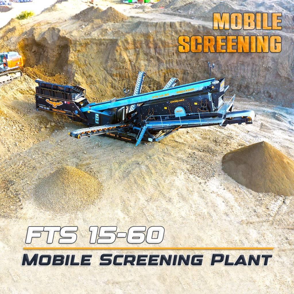Fabo FTS 15-60 MOBILE SCREENING PLANT Mobiele zeefinstallaties
