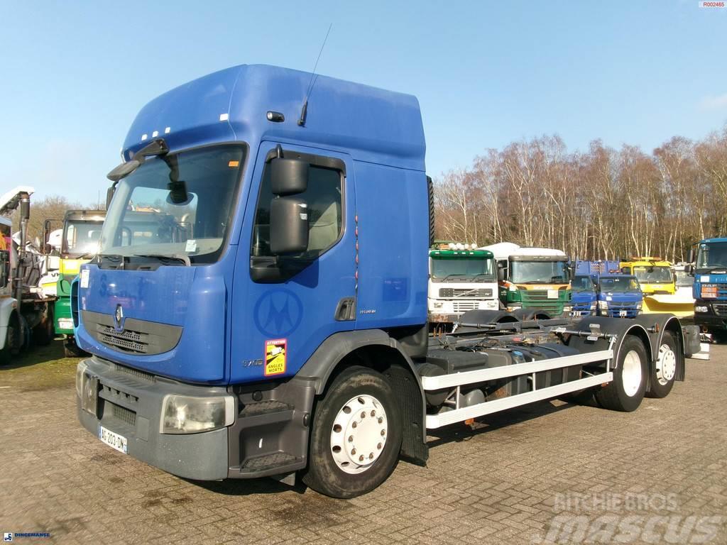 Renault Premium 370 6x2 chassis Chassis met cabine