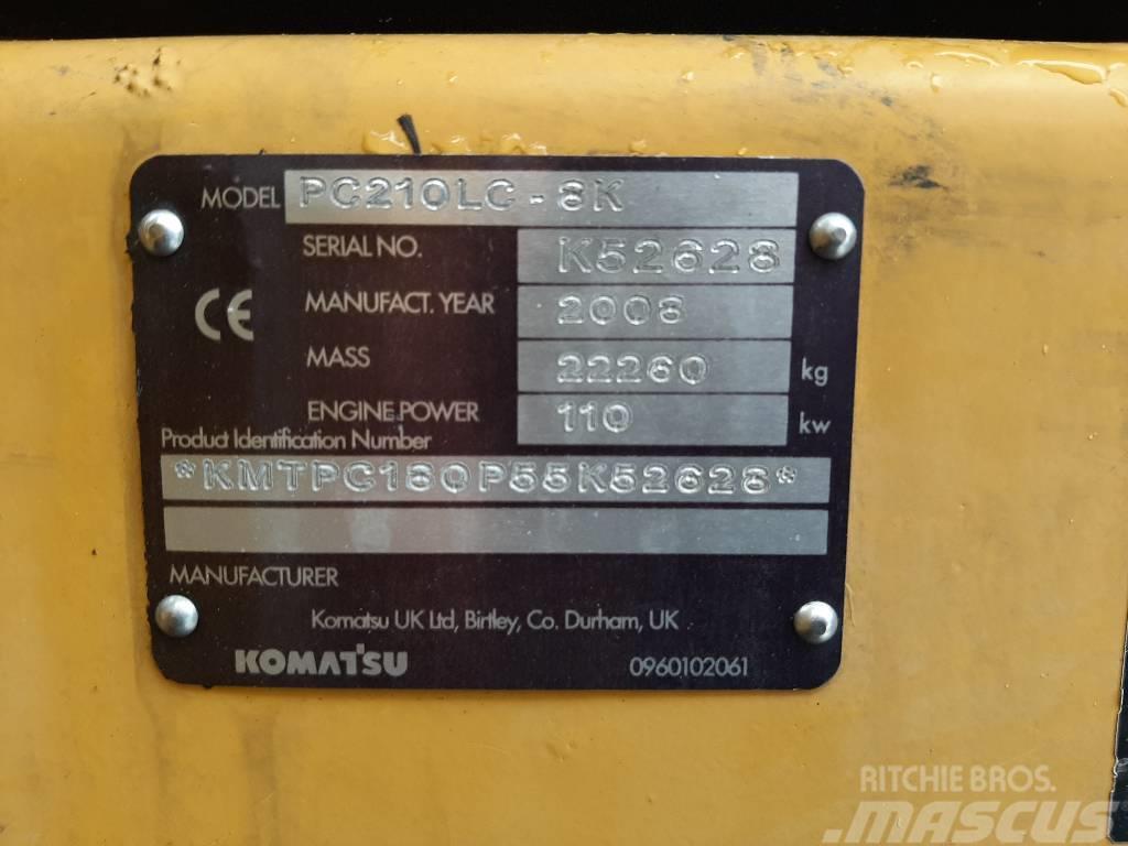 Komatsu PC 210 LC-8 Rupsgraafmachines