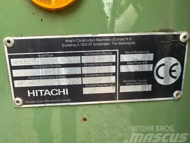 Hitachi ZW 150 Wielladers