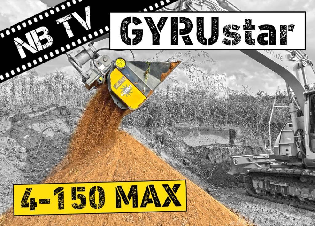 Gyru-Star 4-150MAX (opt. Verachtert CW40, Lehnhoff) Puinbakken