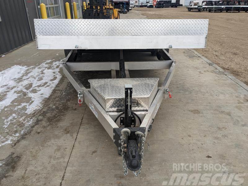  82 x 18' Aluminum Hydraulic Tilt Deck Trailer 82 x Oprijwagen