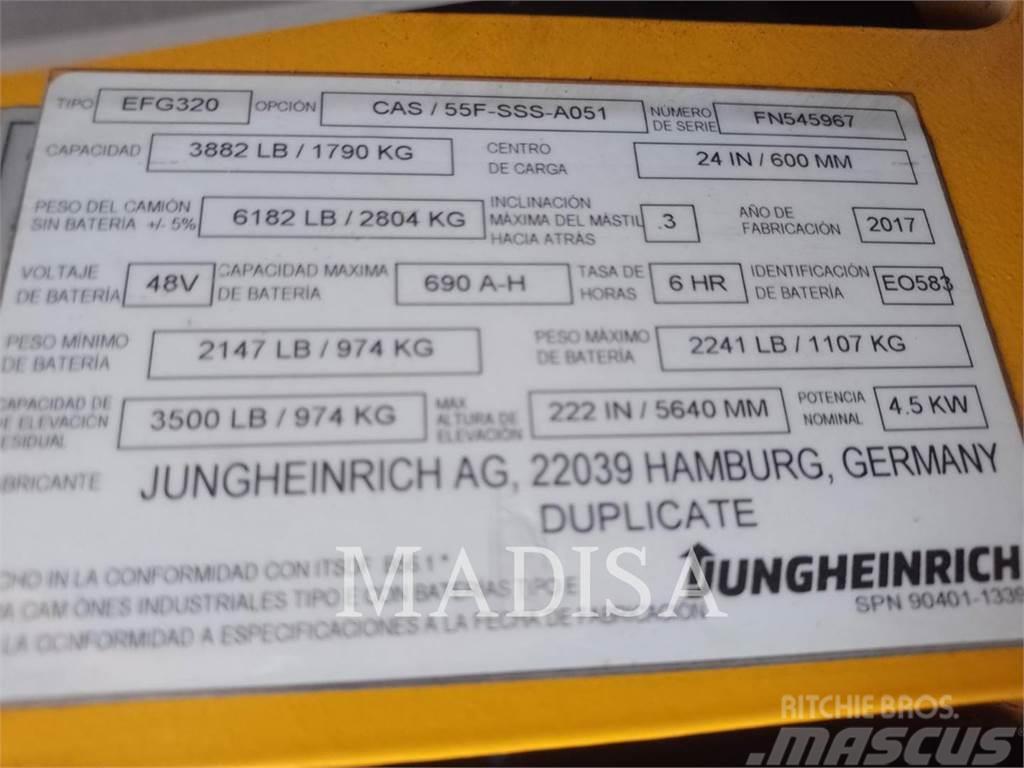 Jungheinrich EFG320-48V Heftrucks overige