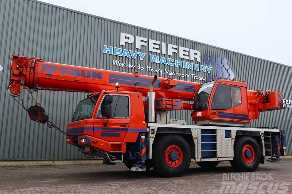 Faun ATF40G-2 Dutch Registration, Valid inspection, 4x4 Kranen voor alle terreinen