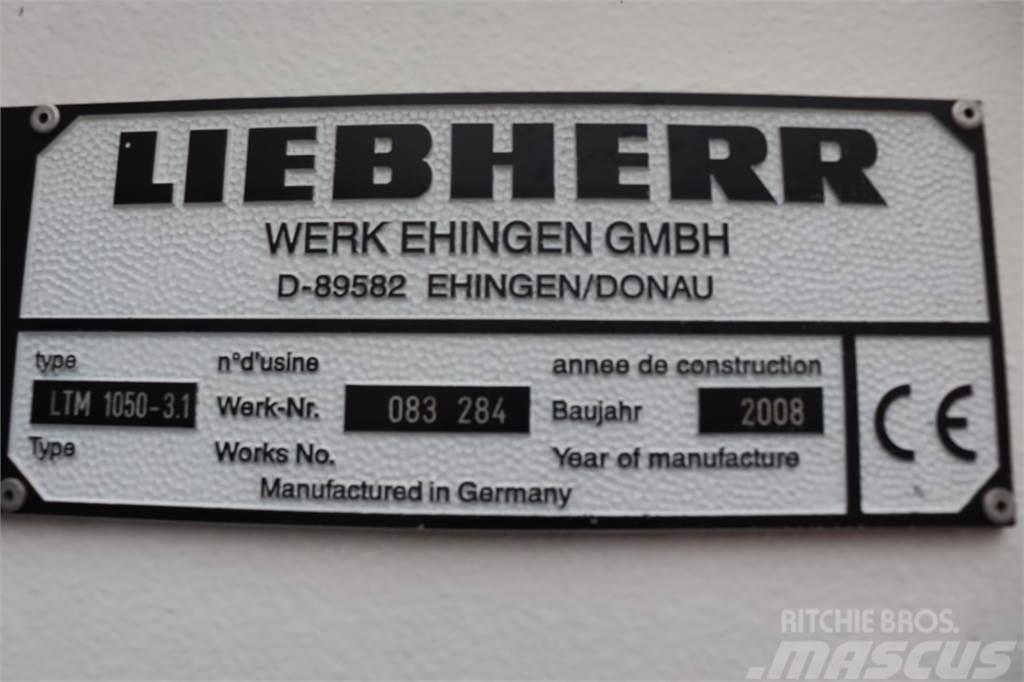 Liebherr LTM1050-3.1 Valid inspection till 03-2023, *Guaran Kranen voor alle terreinen
