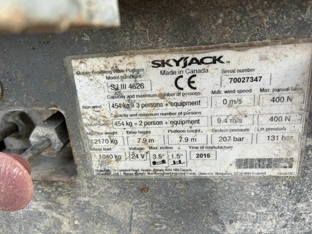 SkyJack 4626 Schaarhoogwerkers
