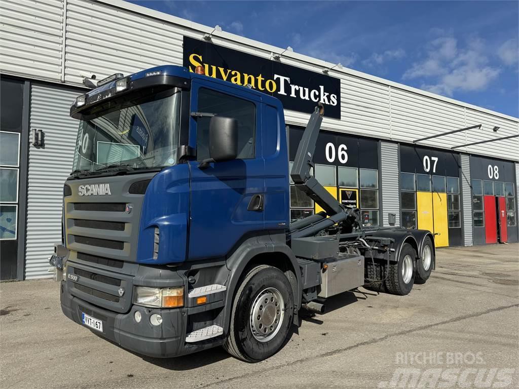 Scania R500 6x2 Vrachtwagen met containersysteem