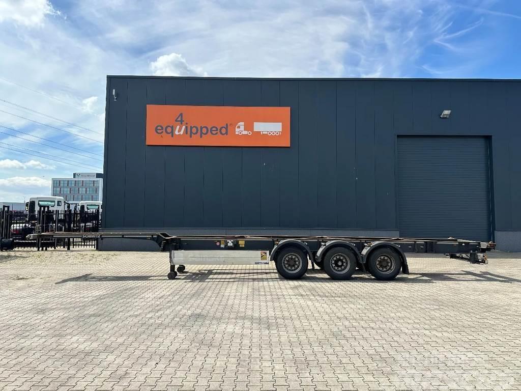 Schmitz Cargobull 45FT HC, leeggewicht: 4.240kg, BPW+trommel, NL-cha Containerchassis