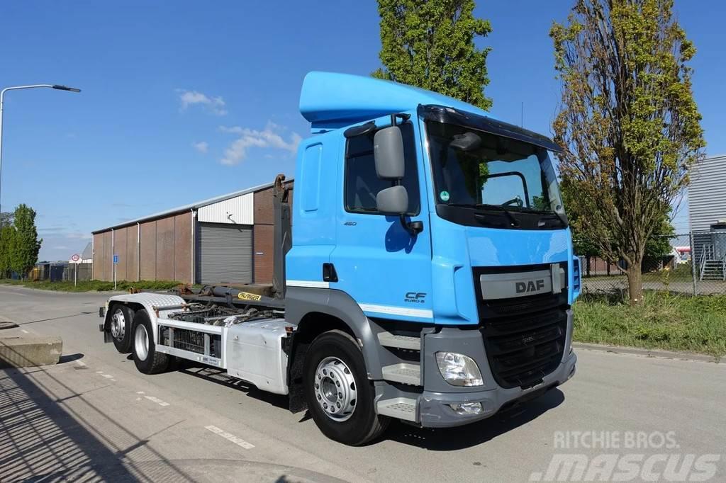 DAF CF 460 6X2 EURO 6 / HAAKSYSTEEM / LOW KM / PERFECT Vrachtwagen met containersysteem