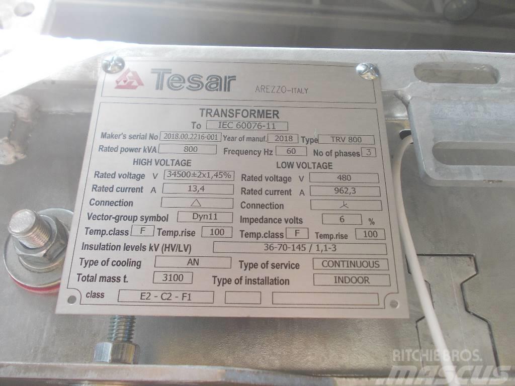  Trasformatore TESAR TRV 800 Electronics