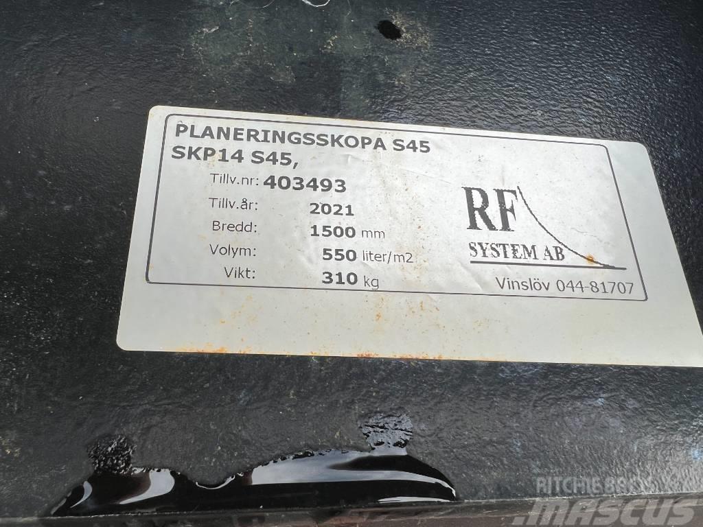  Övrigt Lastning och Gräv RF Skoppaket S45 Graaf-laadcombinaties