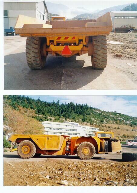 Wagner MT425-3 Mijnbouw trucks, ondergronds
