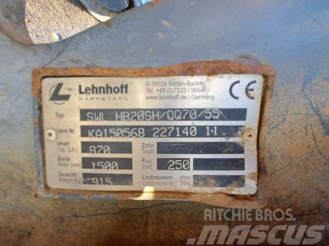 Lehnhoff Uni-Schwenktieflöffel f. OQ70/55 Graafarmen