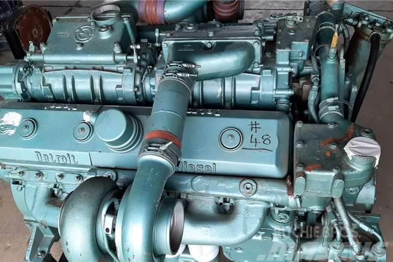 GM Detroit Diesel 12V71 Twin Turbo Engine Anders