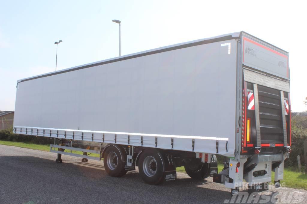AMT 2 akslet city trailer med lift og TRIDEC- CI200 Schuifzeilen