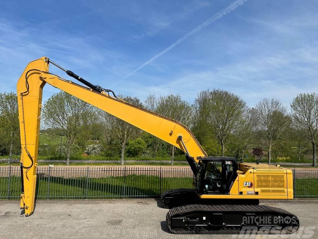 CAT 340 Long Reach with hydr retractable undercarriage Long Reach Graafmachines
