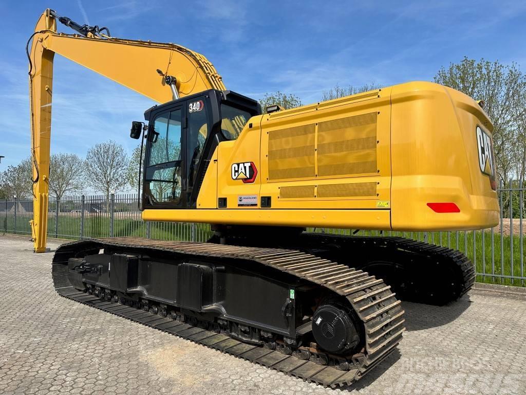 CAT 340 Long Reach with hydr retractable undercarriage Long Reach Graafmachines