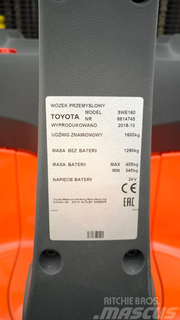 Toyota SWE160 Meeloop stapelaar