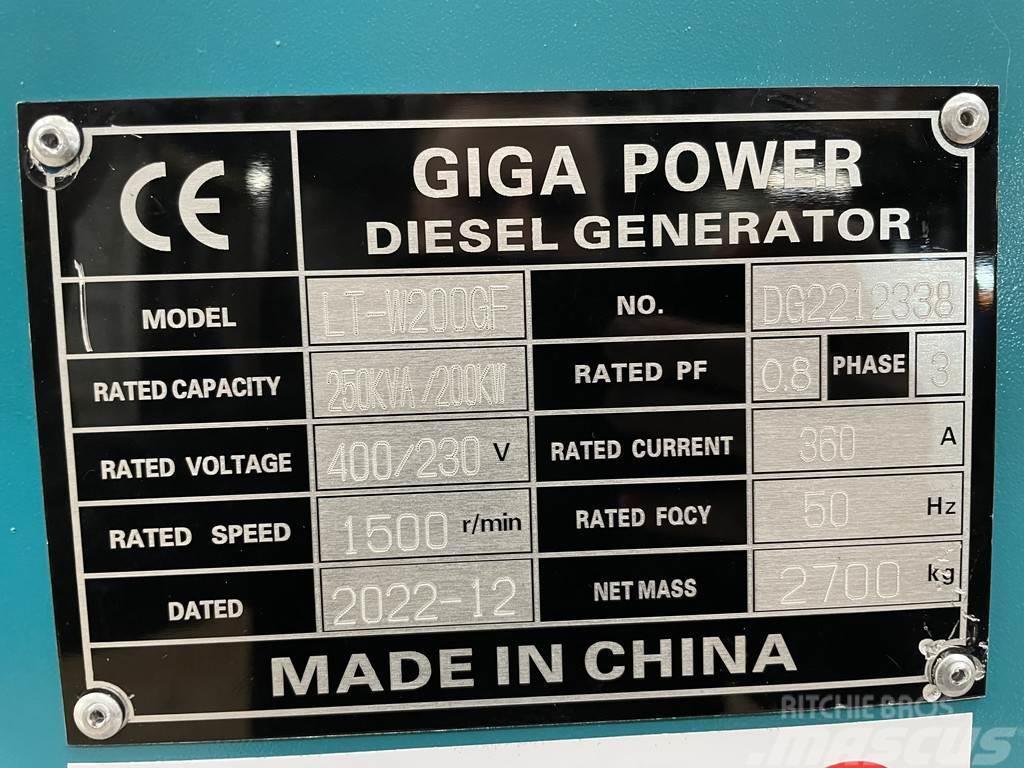  Giga power LT-W200GF 250KVA Silent set Overige generatoren