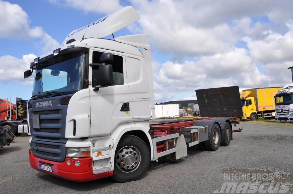 Scania R420 LB6X2*4HNB Chassis met cabine