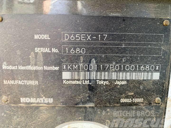 Komatsu D 65 EX-17 Rupsdozers