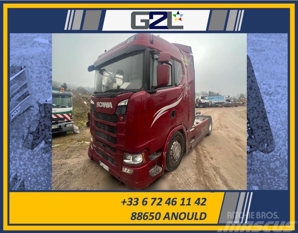 Scania S 500 *ACCIDENTE*DAMAGED*UNFALL* Trekkers