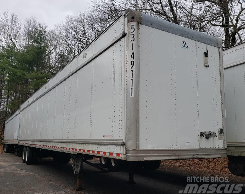 Hyundai 53FT TL Gesloten opbouw trailers