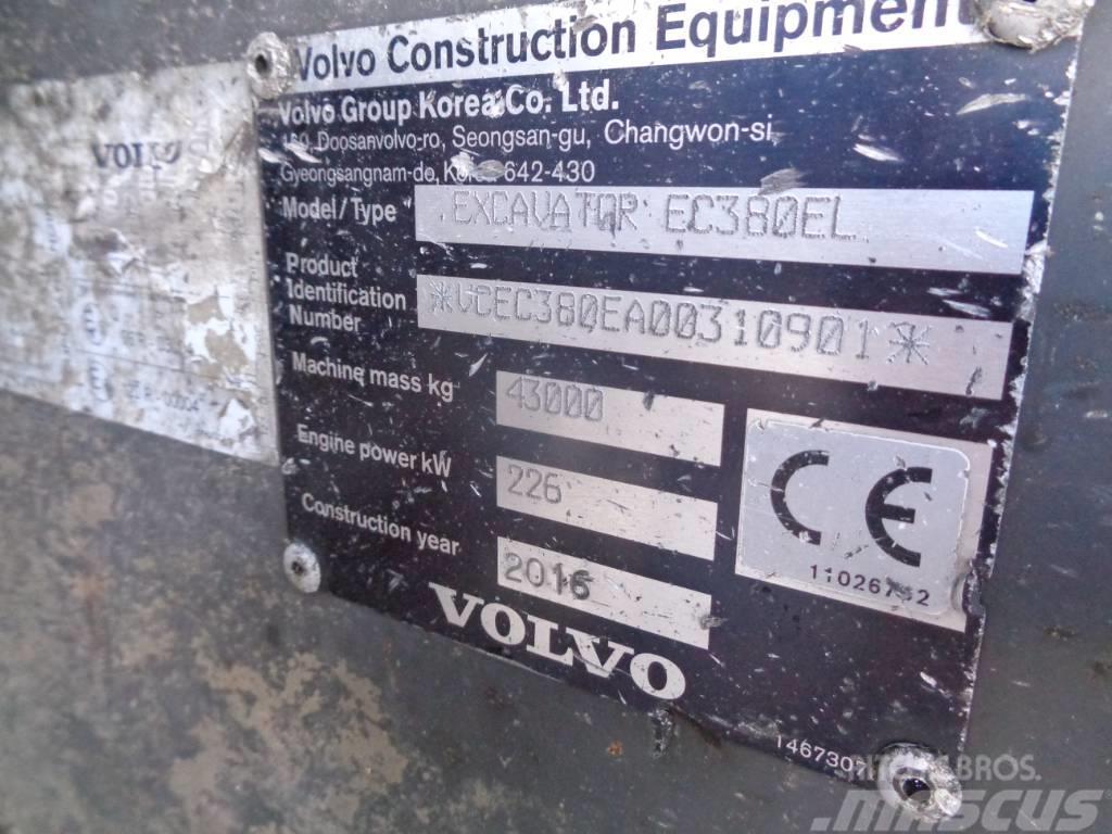 Volvo EC 380 EL Rupsgraafmachines