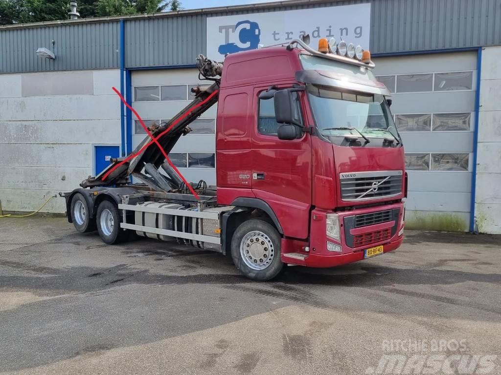 Volvo FH 16.520 6x2 Chassis Cabine. euro 5 Chassis met cabine