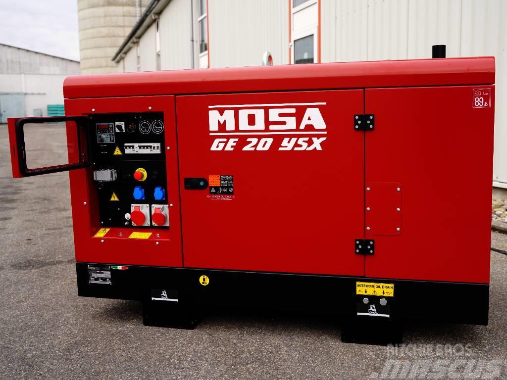 Mosa Stromerzeuger GE 20 YSX | 20 kVA (16 kW) / 400V Diesel generatoren