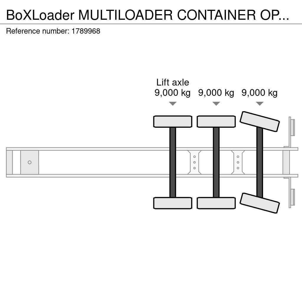  BOXLOADER MULTILOADER CONTAINER OPLEGGER/TRAILER/A Containerchassis