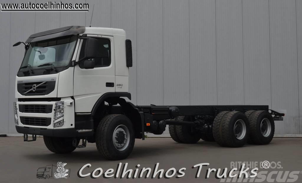 Volvo FM380  6x6 Chassis met cabine