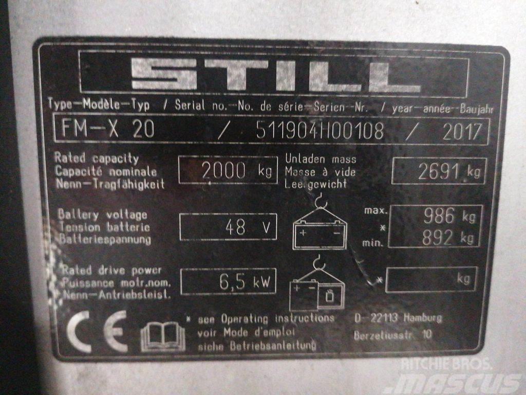 Still FM-X20 Reachtruck voor hoog niveau