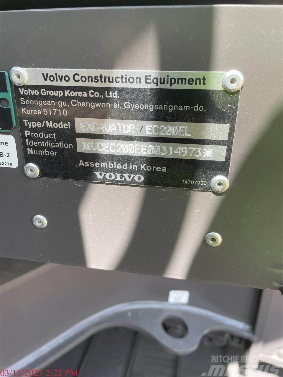 Volvo EC200EL Rupsgraafmachines
