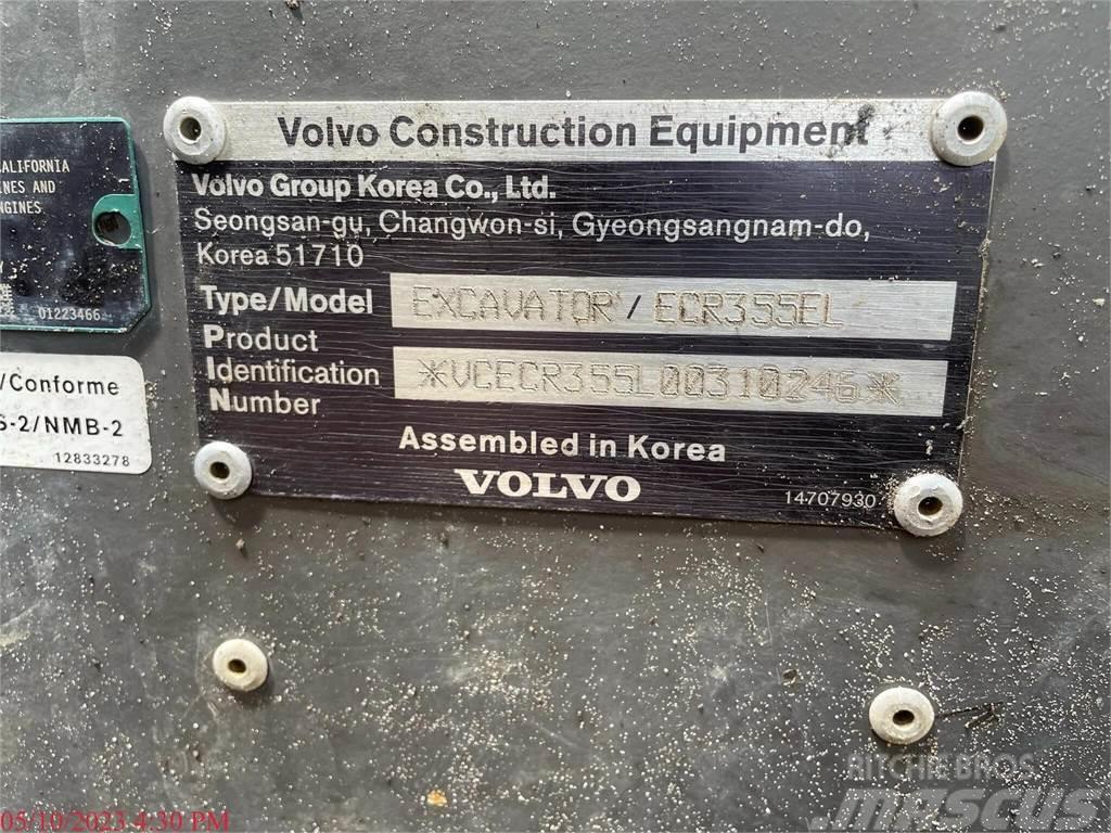 Volvo ECR355EL Rupsgraafmachines