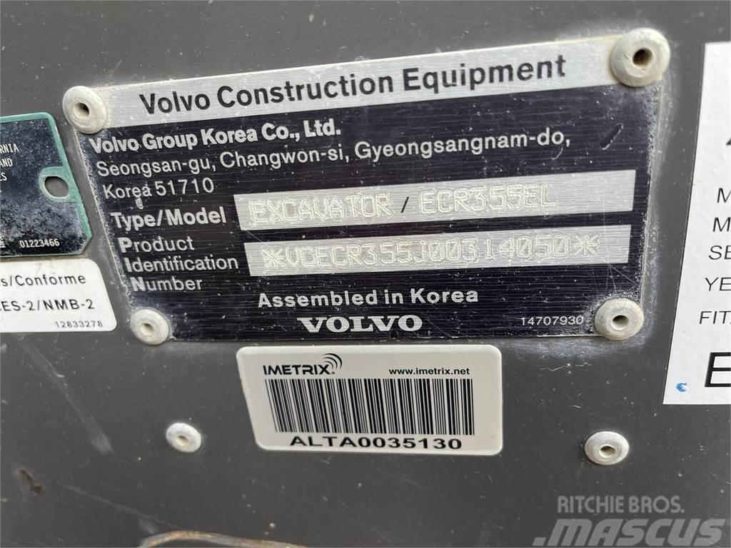 Volvo ECR355EL Rupsgraafmachines