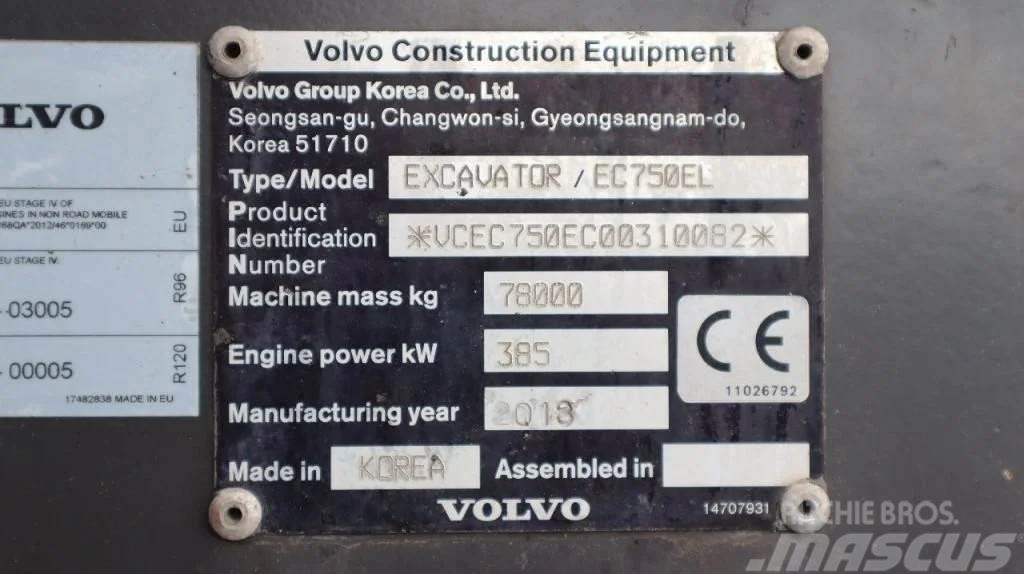 Volvo EC 750 EL | BUCKET | GOOD CONDITION Wielgraafmachines