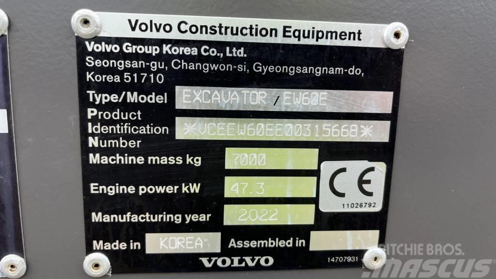 Volvo EW60E Wielgraafmachines