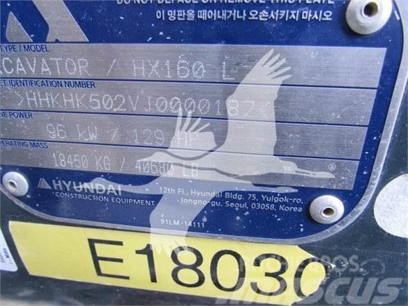 Hyundai HX160L Rupsgraafmachines