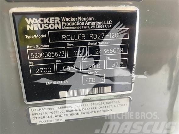 Wacker Neuson RD27-120 Trilrolwalsen