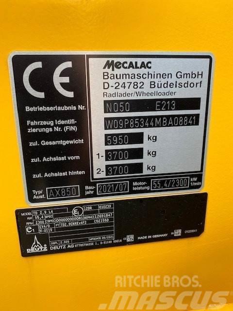 Mecalac AX850 Wielladers