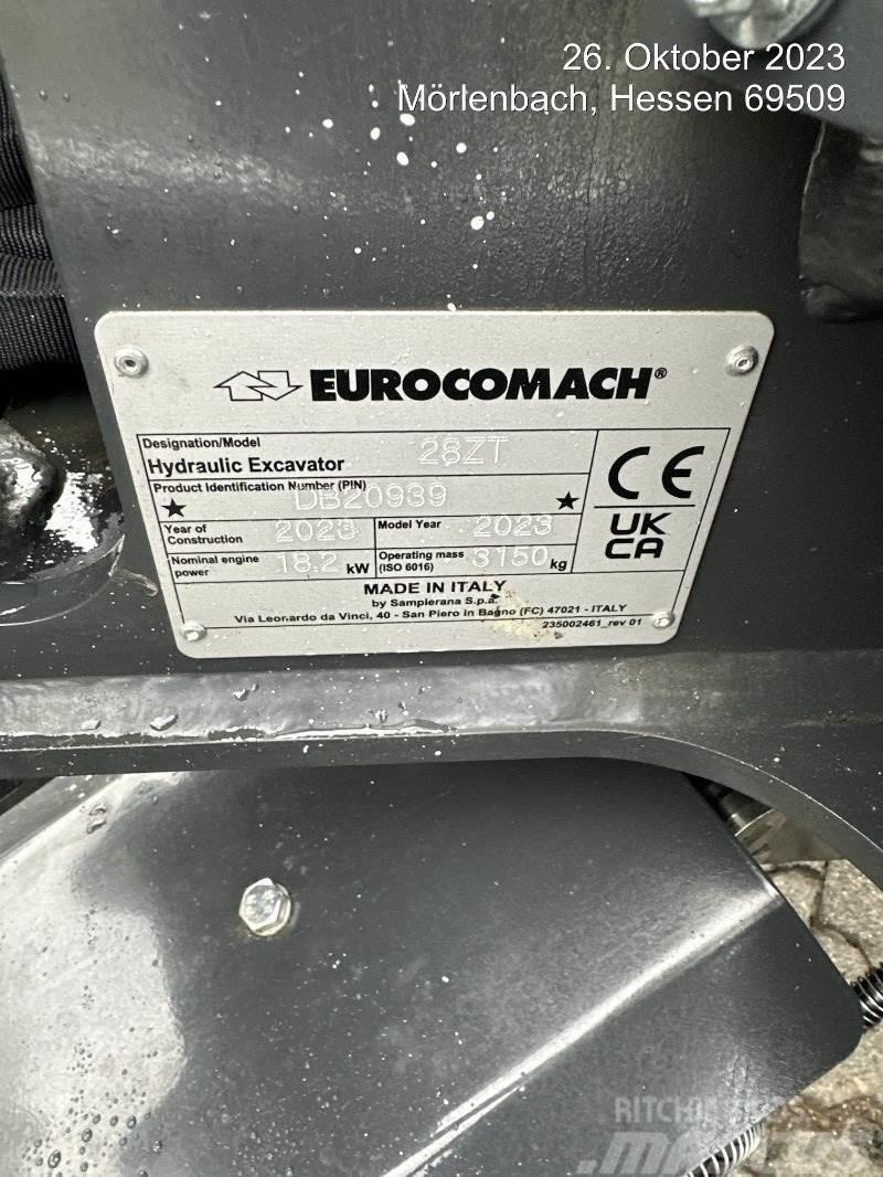 Eurocomach 28ZT Minigraafmachines < 7t