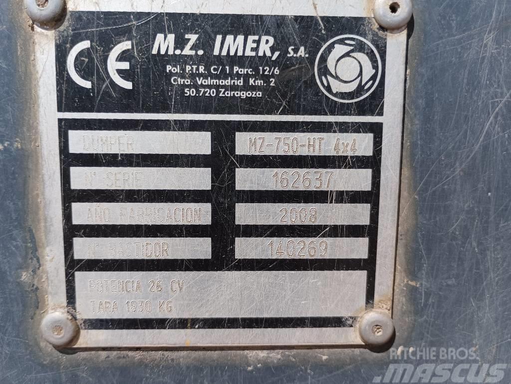 Mz Imer 750 HT Mini Dumpers