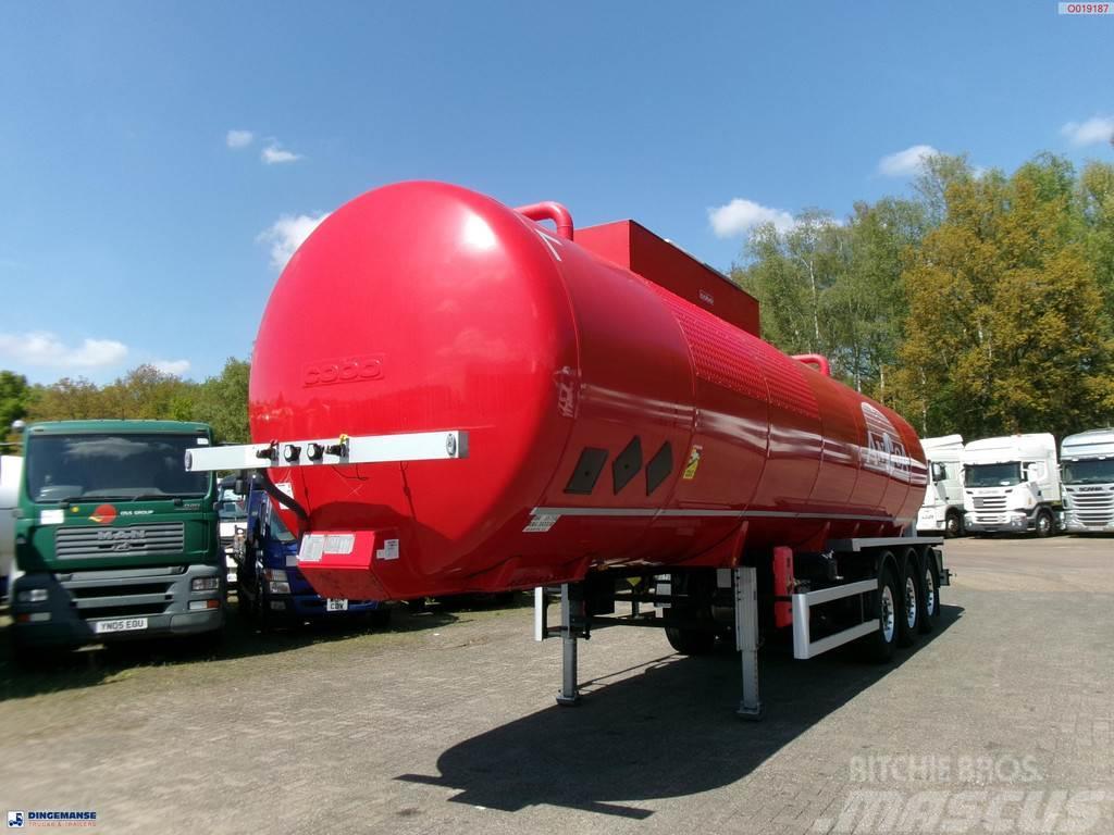 Cobo Bitumen tank inox 34 m3 / 1 comp Tankopleggers
