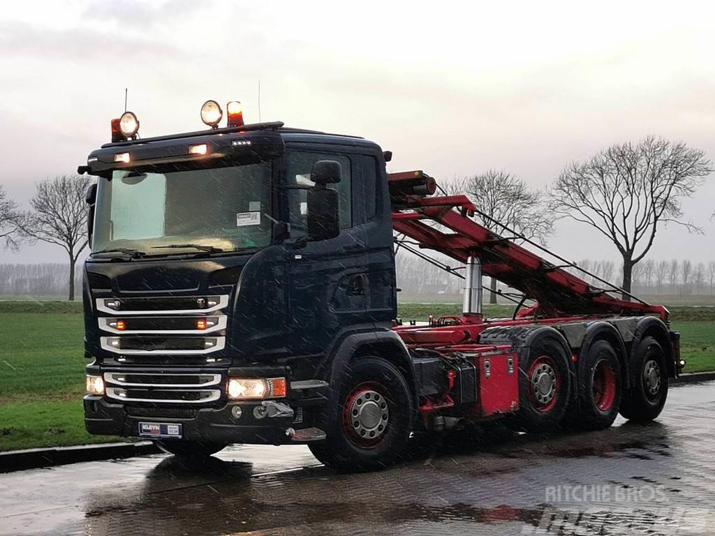 Scania G450 8x2/4 hnb Chassis met cabine