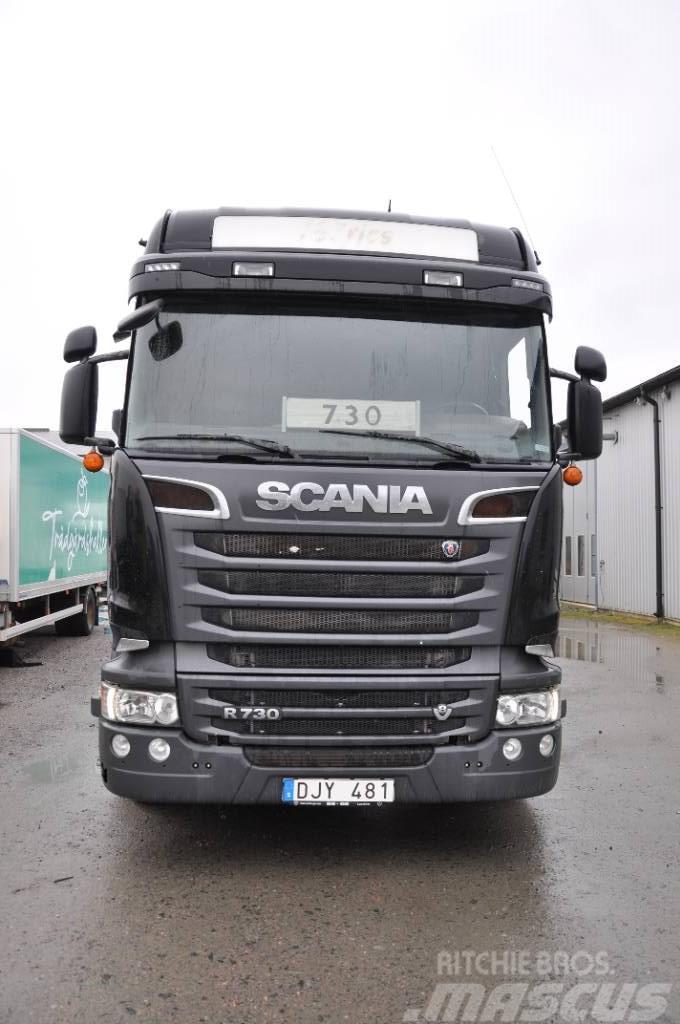 Scania R730 6X2 Chassis met cabine
