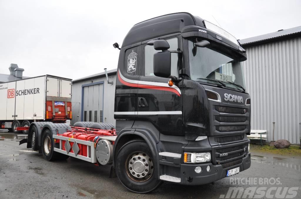 Scania R730 6X2 Chassis met cabine