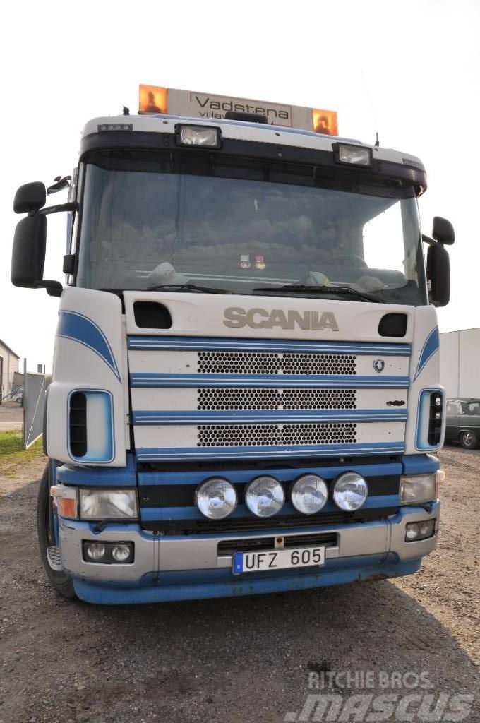 Scania R124 GB6X2NA 470 Portaalsysteem vrachtwagens